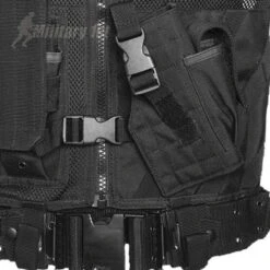 Mil-Tec USMC Tactical Vest Black 11 Mil-Tec USMC Tactical Vest Black -TactiFlex Sales Shop mil tec usmc vest black 3 1