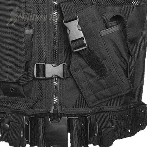 Mil-Tec USMC Tactical Vest Black 7 Mil-Tec USMC Tactical Vest Black - Image 5