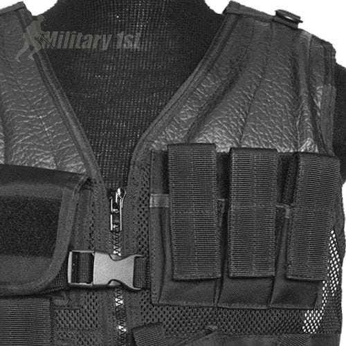 Mil-Tec USMC Tactical Vest Black 5 Mil-Tec USMC Tactical Vest Black - Image 3