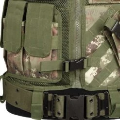 Mil-Tec USMC Tactical Vest Vegetato Woodland -TactiFlex Sales Shop mil tec usmc vest vegetato 2 1