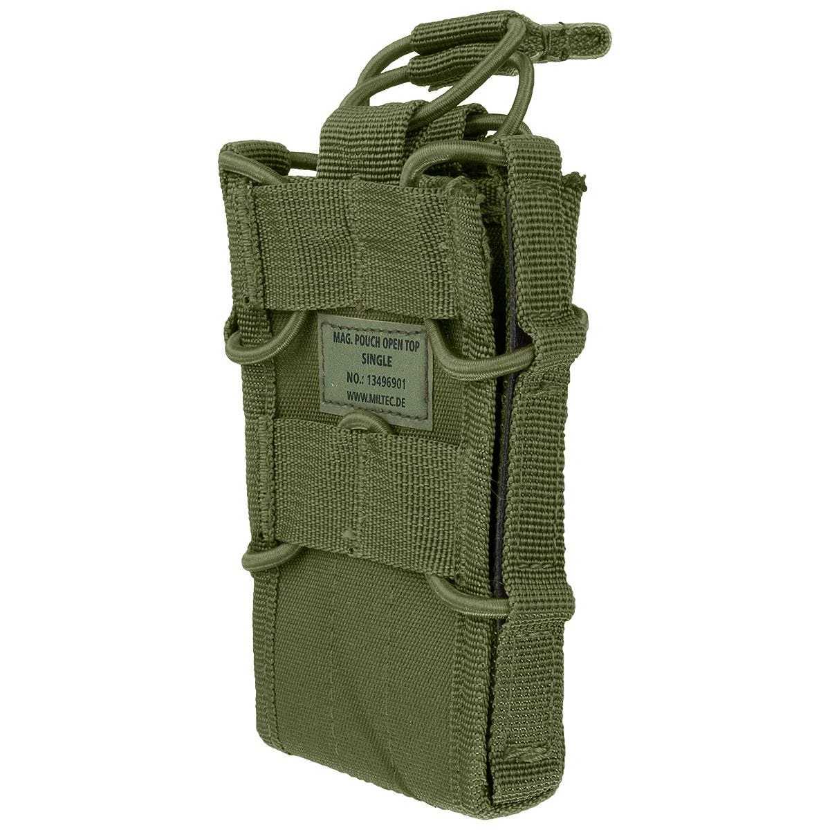 Mil-Tec Open Top Single Mag Pouch Olive 4 Mil-Tec Open Top Single Mag Pouch Olive - Image 2