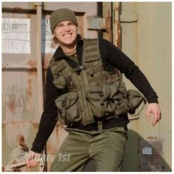 Mil-Tec Tactical Vest Modular System Olive -TactiFlex Sales Shop vest modul olive55 1